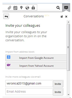 Hootsuite- import contact from Google and yahoo